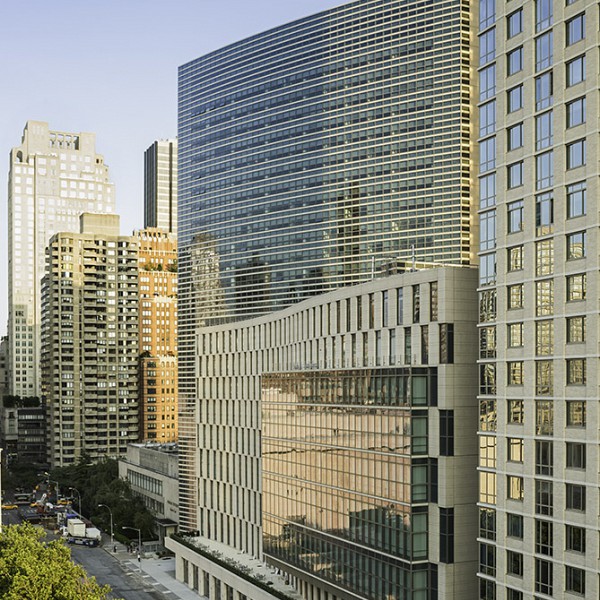 Fordham university law school and dormitory at lincoln center